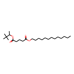 Glutaric acid, 3,3-dimethylbut-2-yl tridecyl ester