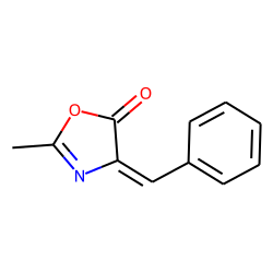5(4H)-Oxazolone, 2-methyl-4-(phenylmethylene)-
