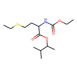 L-Ethionine, N(O,S)-ethoxycarbonyl, (S)-(+)-3-methyl-2-butyl ester