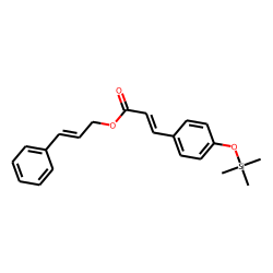 Cinnamyl (E)-p-coumarate, mono-TMS