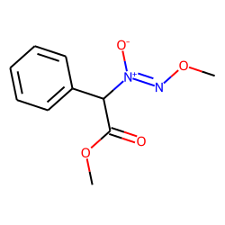 1-[«alpha»-Methoxycarbonyl(phenylmethyl)]-2-methoxydiazen-1-oxide