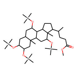 2-«beta»,3-«alpha»,7-«alpha»,12-«alpha»-Tetrahydroxy-5-«beta»-cholanoic acid, MeTMS