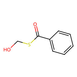 S-Hydroxymethylthiobenzoate