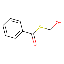 s-Hydroxymethylthiobenzoate