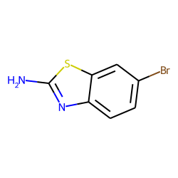 2-Amino-6-bromobenzothiazole