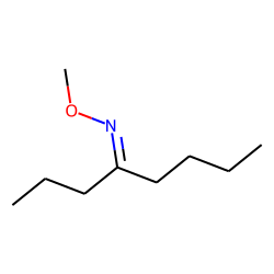 4-Octanone, O-methyloxime