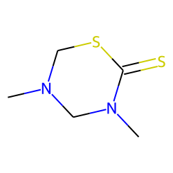 2H-1,3,5-Thiadiazine-2-thione, tetrahydro-3,5-dimethyl-