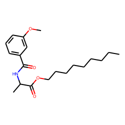 D-Alanine, N-(3-anisoyl)-, nonyl ester