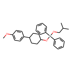 Silane, diphenylisobutoxy(4-(4-methoxyphenyl)cyclohexyloxy)-