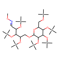 Palatinose, heptakis(trimethylsilyl) ether, methyloxime