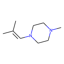 Piperazine, 1-methyl-4-(2-methylpropenyl)-