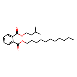 Phthalic acid, 3-methylbutyl undecyl ester