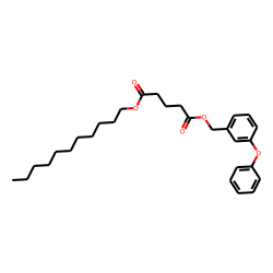 Glutaric acid, 3-phenoxybenzyl undecyl ester