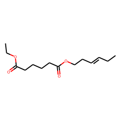 Adipic acid, cis-hex-3-enyl ethyl ester