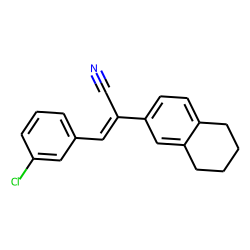 m-Chlorobenzyliden-5,6,7,8-tetrahydronaphthyl-2-acetonitrile