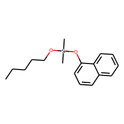 Silane, dimethyl(2-naphthoxy)pentyloxy-