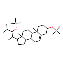 23,24-Dinor-5-cholene-3«beta»,22-diol, di-TMS