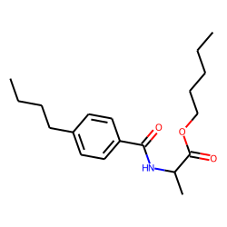 D-Alanine, N-(4-butylbenzoyl)-, pentyl ester