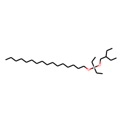 Silane, diethyl(2-ethylbutoxy)hexadecyloxy-