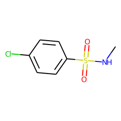 4-Chlorobenzenesulfonamide, N-methyl-