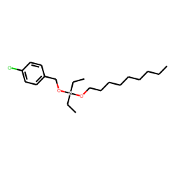 Silane, diethyl(4-chlorobenzyloxy)nonyloxy-