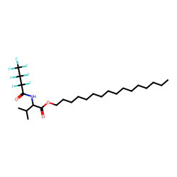 L-Valine, N-heptafluorobutyryl-, hexadecyl ester