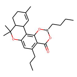 propyl-«delta»1-tetrahydrocannabinolic acid, n-butyl-boronate