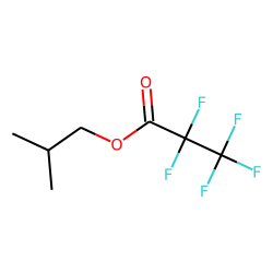 Pentafluoropropionic acid, isobutyl ester