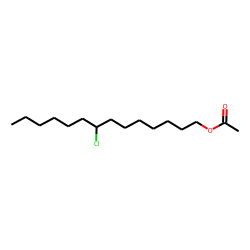 1-Tetradecanol, 8-chloro, acetate
