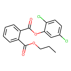 Phthalic acid, 2,5-dichlorophenyl propyl ester