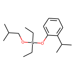 Silane, diethylisobutoxy(2-isopropylphenoxy)-
