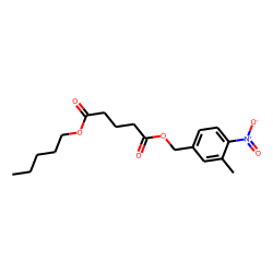 Glutaric acid, 3-methyl-4-nitrobenzyl pentyl ester