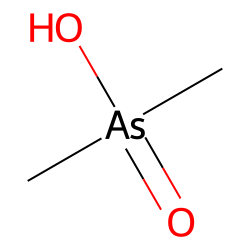 Arsinic acid, dimethyl-