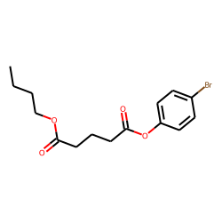 Glutaric acid, 4-bromophenyl butyl ester