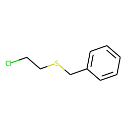 2-Chloroethyl benzyl sulfide