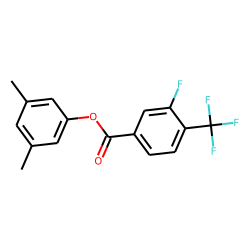 3-Fluoro-4-trifluoromethylbenzoic acid, 3,5-dimethylphenyl ester