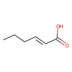 2-Hexenoic acid, (E)-