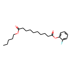 Sebacic acid, 2-fluorophenyl pentyl ester