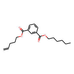 Isophthalic acid, hexyl pent-4-enyl ester