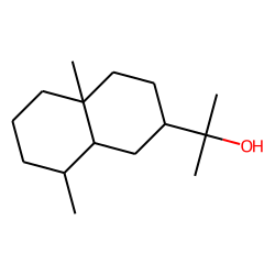 4a,trans-8a-Perhydro-cis-2-(2-hydroxy-2-propyl)-4a,cis-8-dimethylnaphthalene