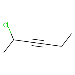 3-Hexyne, 2-chloro