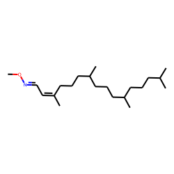3,7,11,15-Tetramethyl-2-hexadecenal, O-methyloxime