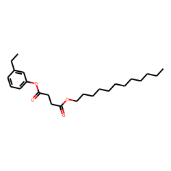 Succinic acid, dodecyl 3-ethylphenyl ester