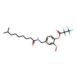 Dihydrocapsaicin, O-pentafluoropropionyl-