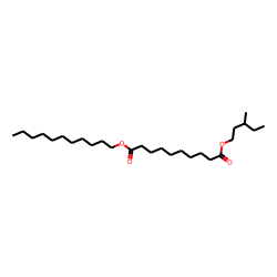 Sebacic acid, 3-methylpentyl undecyl ester