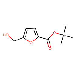 5-Hydroxymethyl-2-furoic acid, monoTMS