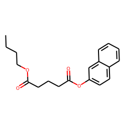 Glutaric acid, butyl 2-naphthyl ester