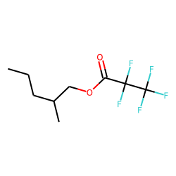 2-Methyl-1-pentanol, pentafluoropropionate