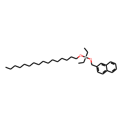 Silane, diethylhexadecyloxy(2-naphthylmethoxy)-
