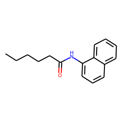 Hexanamide, N-(1-naphthyl)-